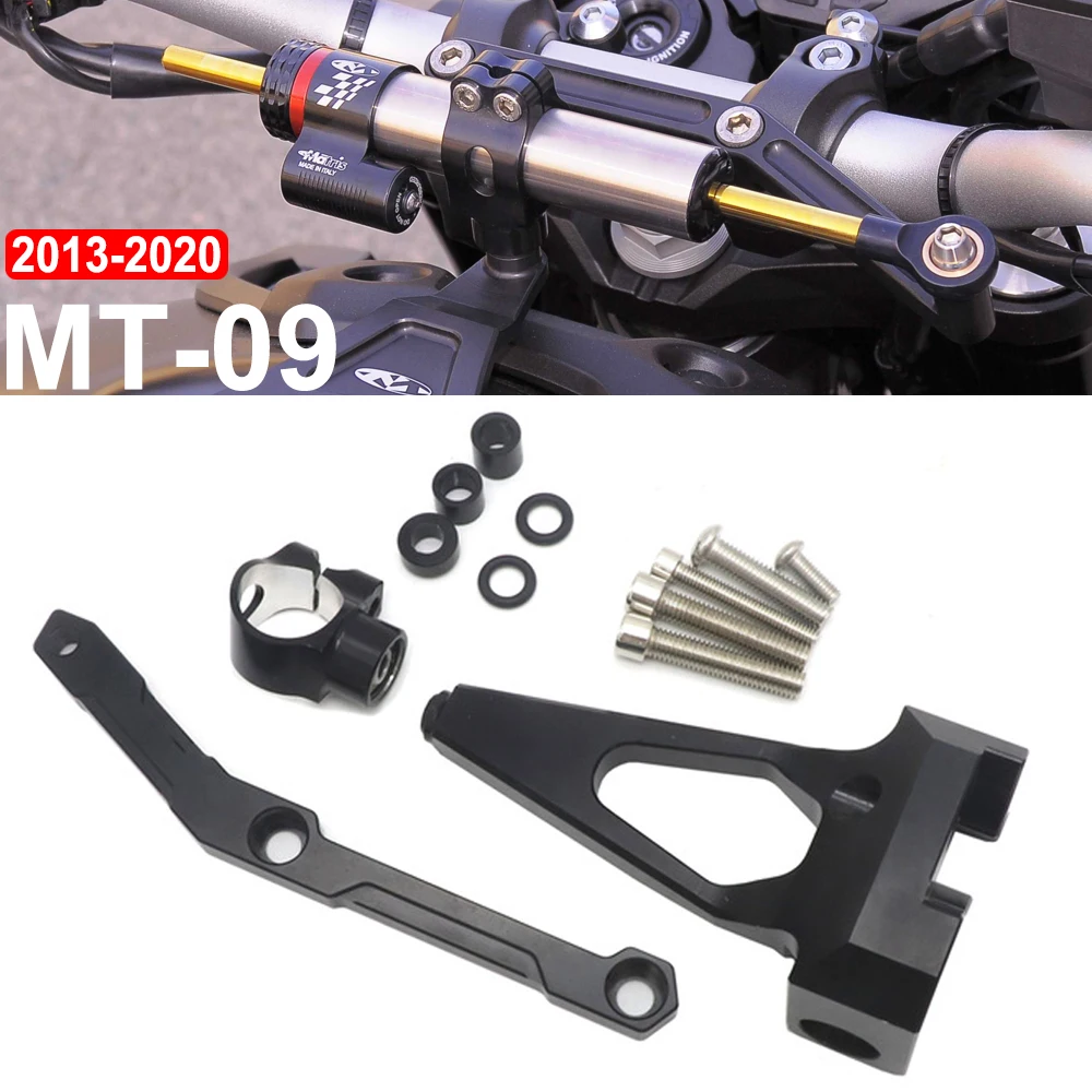 FOR YAMAHA MT-09 MT09 FZ09 FZ-09 2013 - 2020 2019 2018 2017 2016 MT-09 SP New Motorcycle Steering Stabilize Damper Bracket Mount
FOR YAMAHA MT-09 MT09 FZ09 FZ-09 2013 - 2020 2019 2018 2017 2016 MT-09 SP New Motorcycle Steering Stabilize Damper Bracket Mount