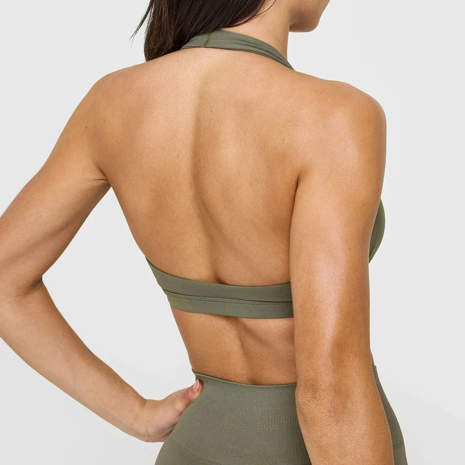 Simple suspender bra women's yoga dance training top gym high-intensity halter neck beautiful back design versatile sportswear
Simple suspender bra women's yoga dance training top gym high-intensity halter neck beautiful back design versatile sportswear