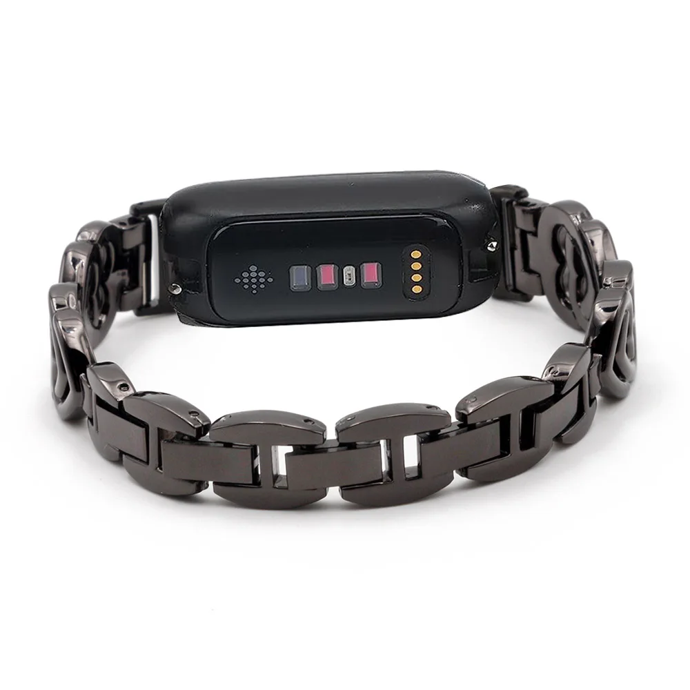 Браслет с металлической цепочкой для Fitbit Inspire 3, регулируемые сменные браслеты из сплава для Fitbit Inspire 3 для женщин и девушек
Браслет с металлической цепочкой для Fitbit Inspire 3, регулируемые сменные браслеты из сплава для Fitbit Inspire 3 для женщин и девушек
