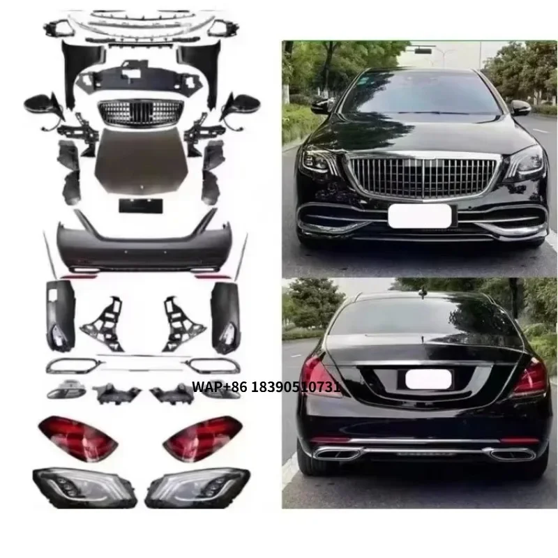 Новые фары и задние фонари Exelero для Mercedes-Benz W221 (старые модели S300, S320), модифицированные под W222
Новые фары и задние фонари Exelero для Mercedes-Benz W221 (старые модели S300, S320), модифицированные под W222