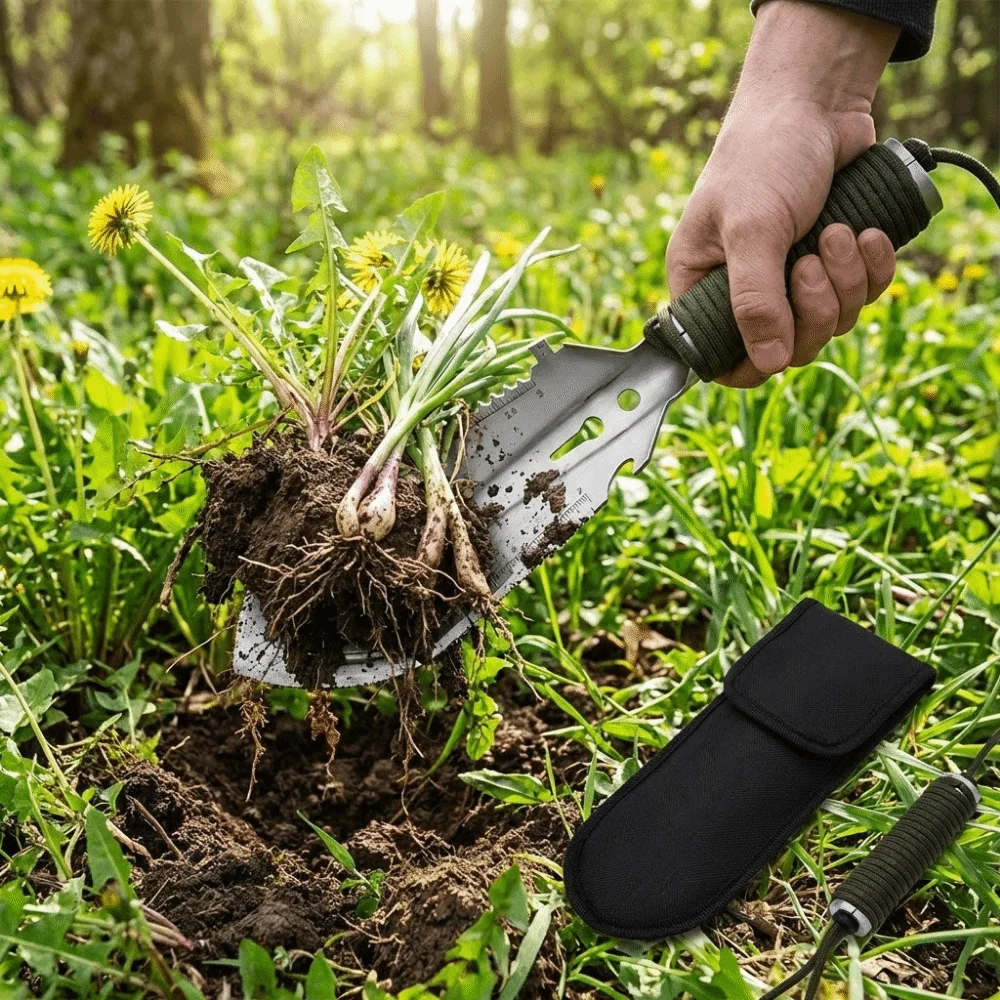 Equipment Portable Camping Trowel Multifunctional Special steel Outdoor shovel Anti-slip Measurable Seashore shovel Camping
Equipment Portable Camping Trowel Multifunctional Special steel Outdoor shovel Anti-slip Measurable Seashore shovel Camping