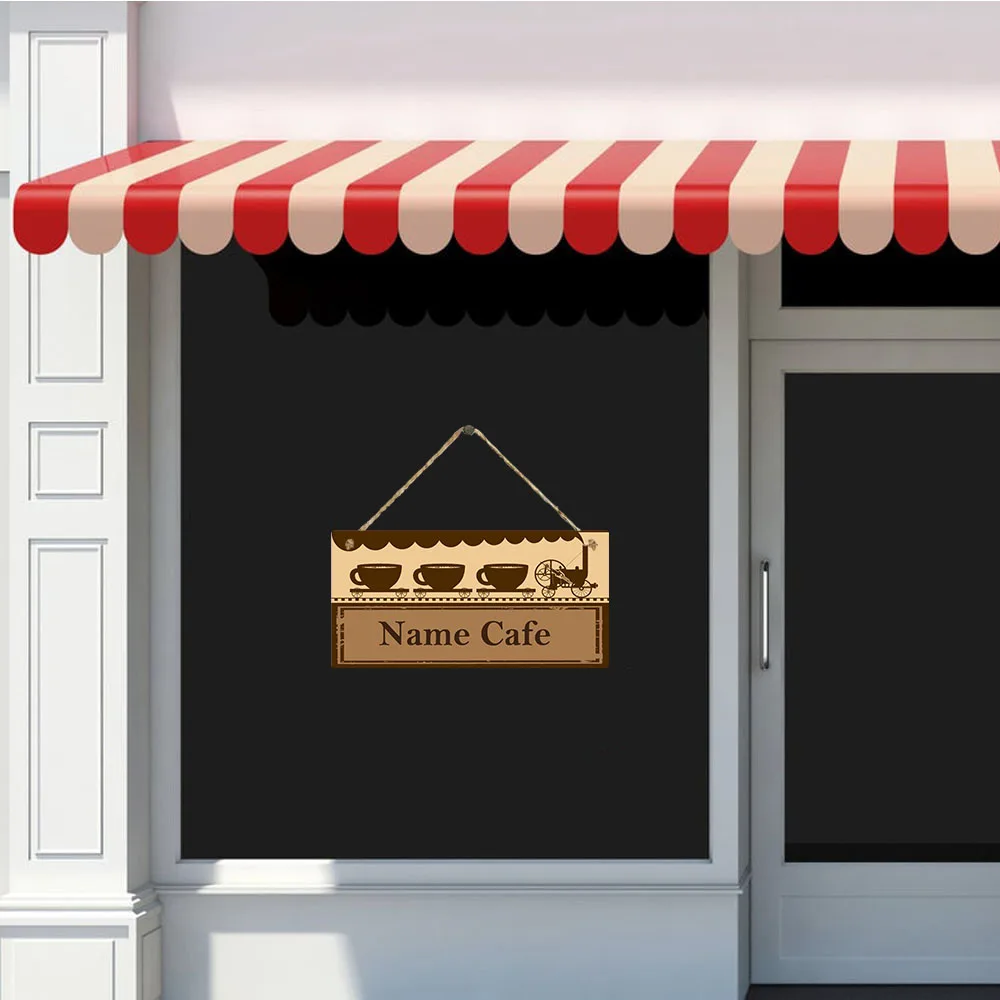 1pc cafe brown Fashion Customized Name UV Print Wall Hanging Sign Art Plaque For door Decor
1pc cafe brown Fashion Customized Name UV Print Wall Hanging Sign Art Plaque For door Decor