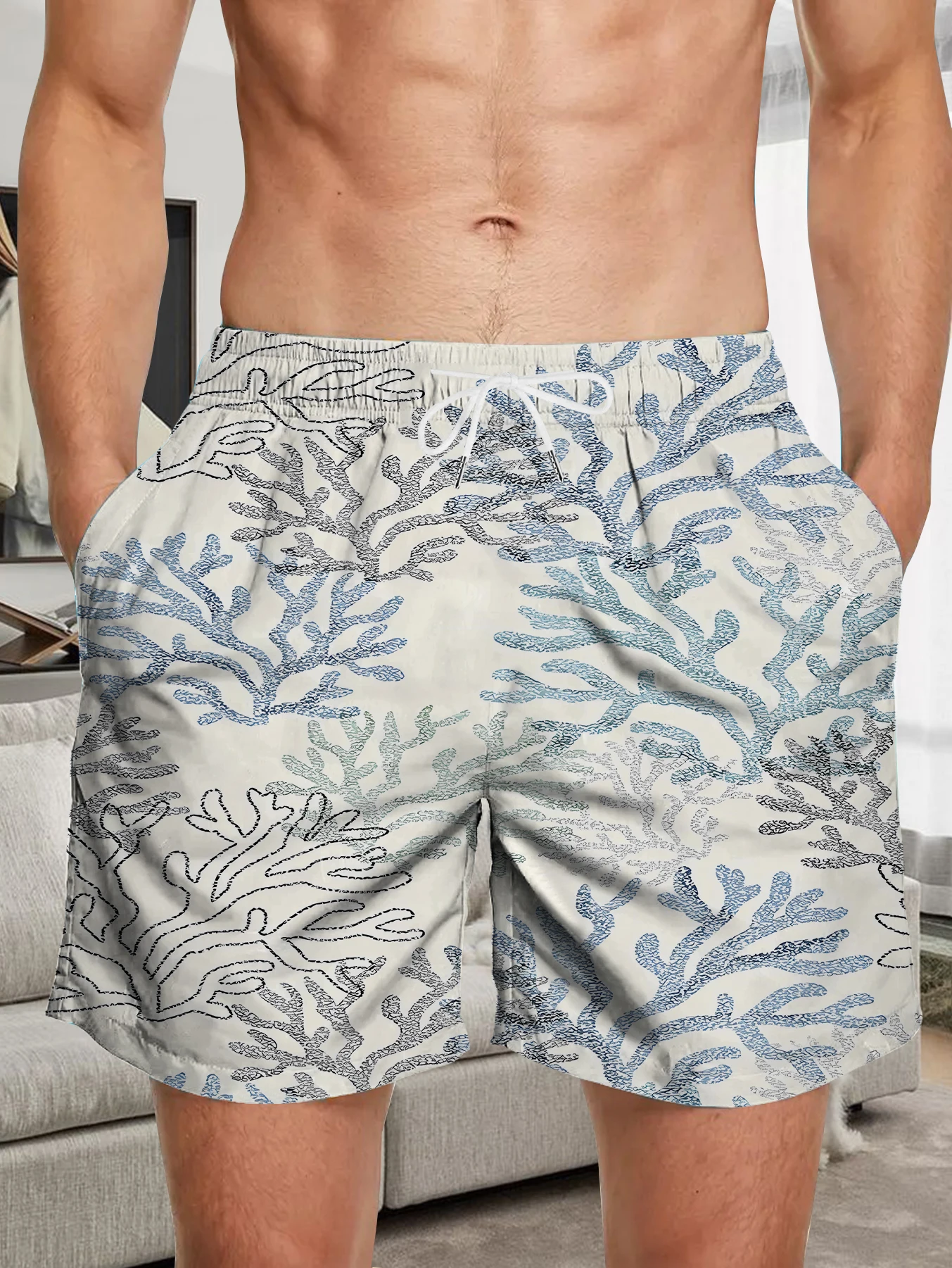 Daily Wear Full Print Shorts Men Digital Printing Anti-wrinkle Polyester Trunks
Daily Wear Full Print Shorts Men Digital Printing Anti-wrinkle Polyester Trunks