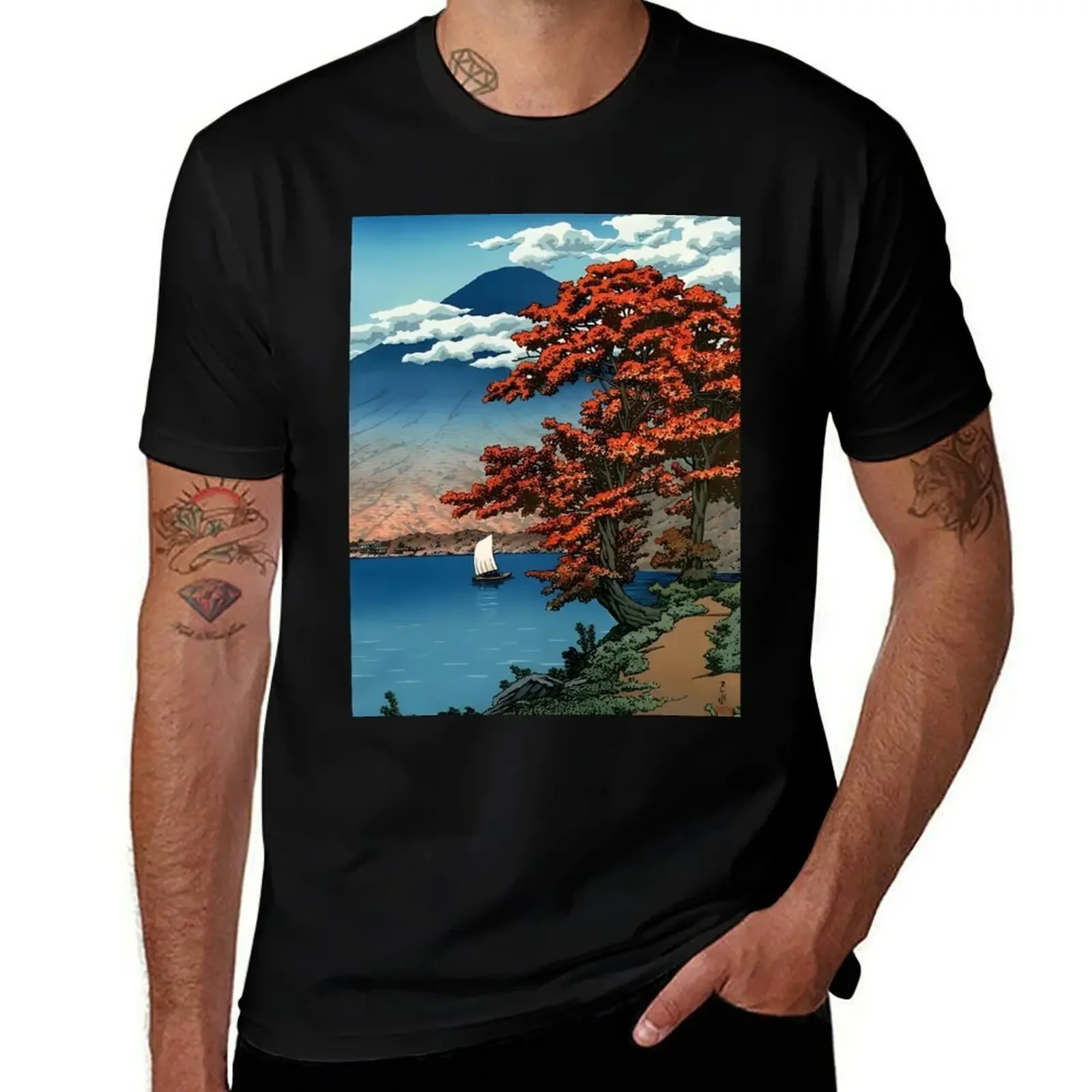 Hasui Kawase T-Shirt tshirts personalised anime shirt summer shirt street wear fitted t shirts for men
Hasui Kawase T-Shirt tshirts personalised anime shirt summer shirt street wear fitted t shirts for men