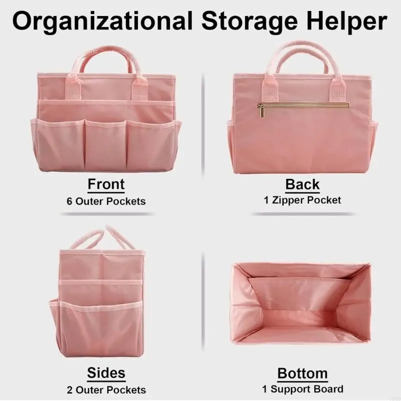 12 Part Polyester Craft Storage Box With Detachable Base For Art Supplies Pink JOMD
12 Part Polyester Craft Storage Box With Detachable Base For Art Supplies Pink JOMD