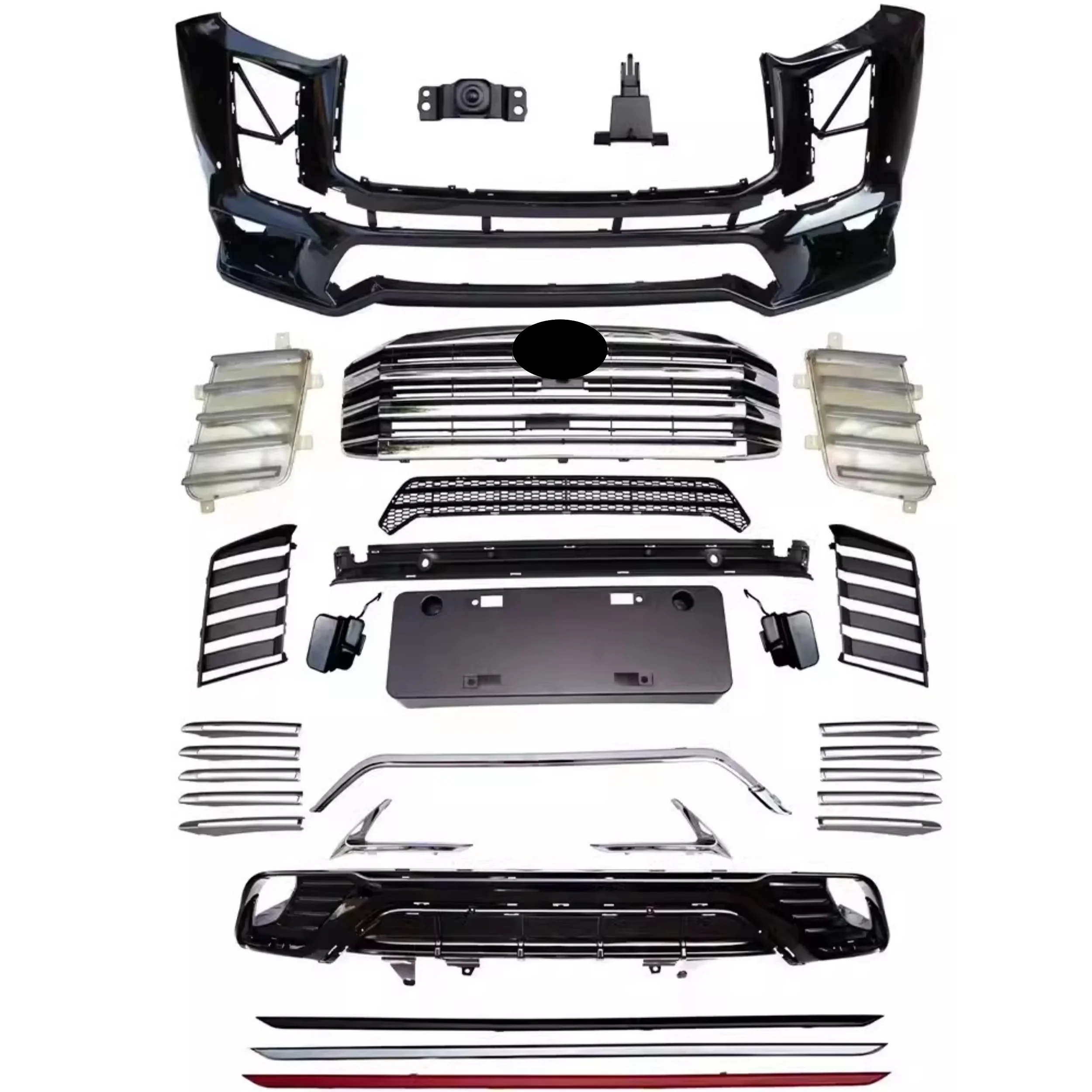 Body kit for Highlander 2022-2023 upgrade to Lexus LC300 Front Rear bumper lip Auto surround Car Accessories
Body kit for Highlander 2022-2023 upgrade to Lexus LC300 Front Rear bumper lip Auto surround Car Accessories