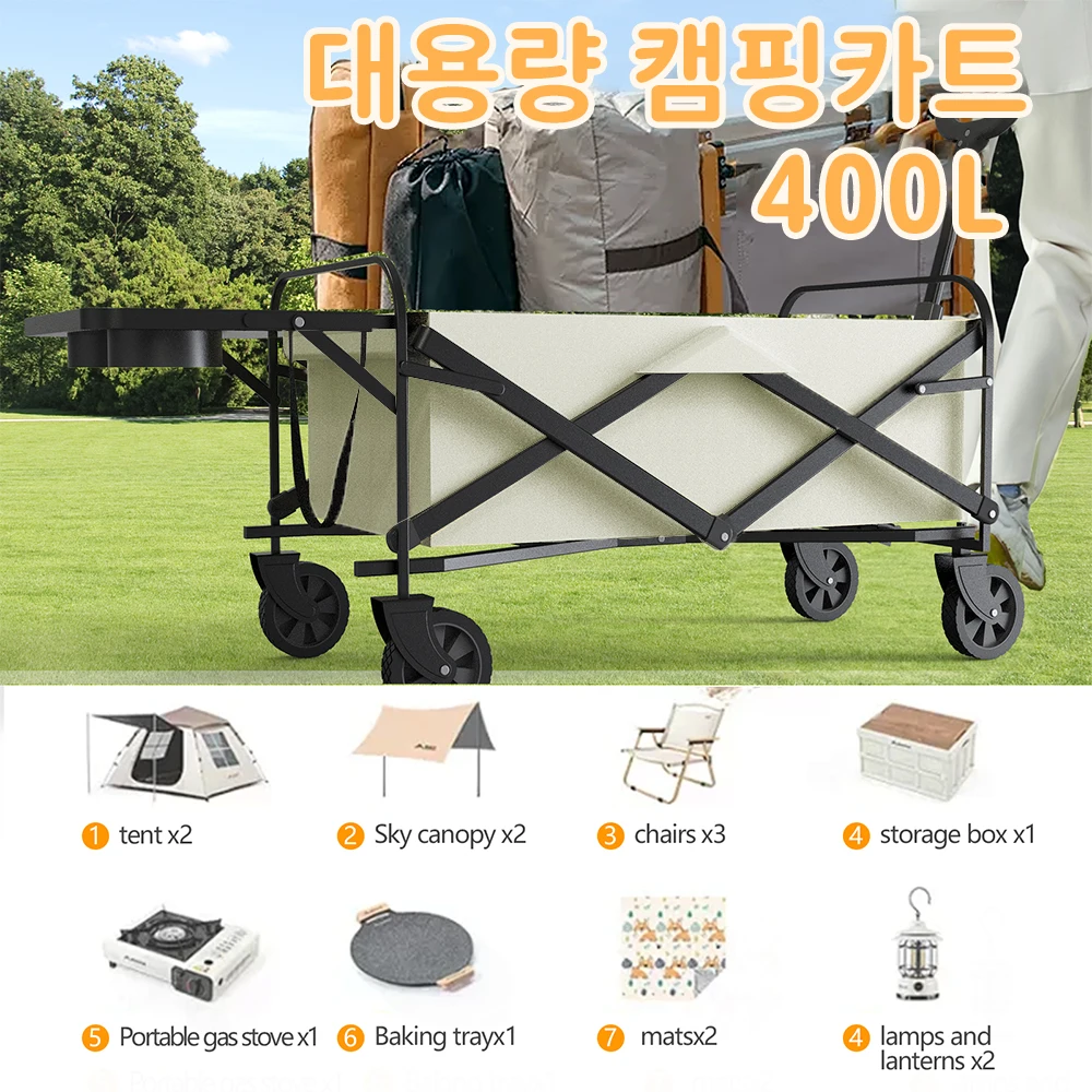 Складная пляжная тележка большой грузовой вместимости для тяжелых условий эксплуатации с большими вездеходными колесами, снаряжение для кемпинга на открытом воздухе
Складная пляжная тележка большой грузовой вместимости для тяжелых условий эксплуатации с большими вездеходными колесами, снаряжение для кемпинга на открытом воздухе