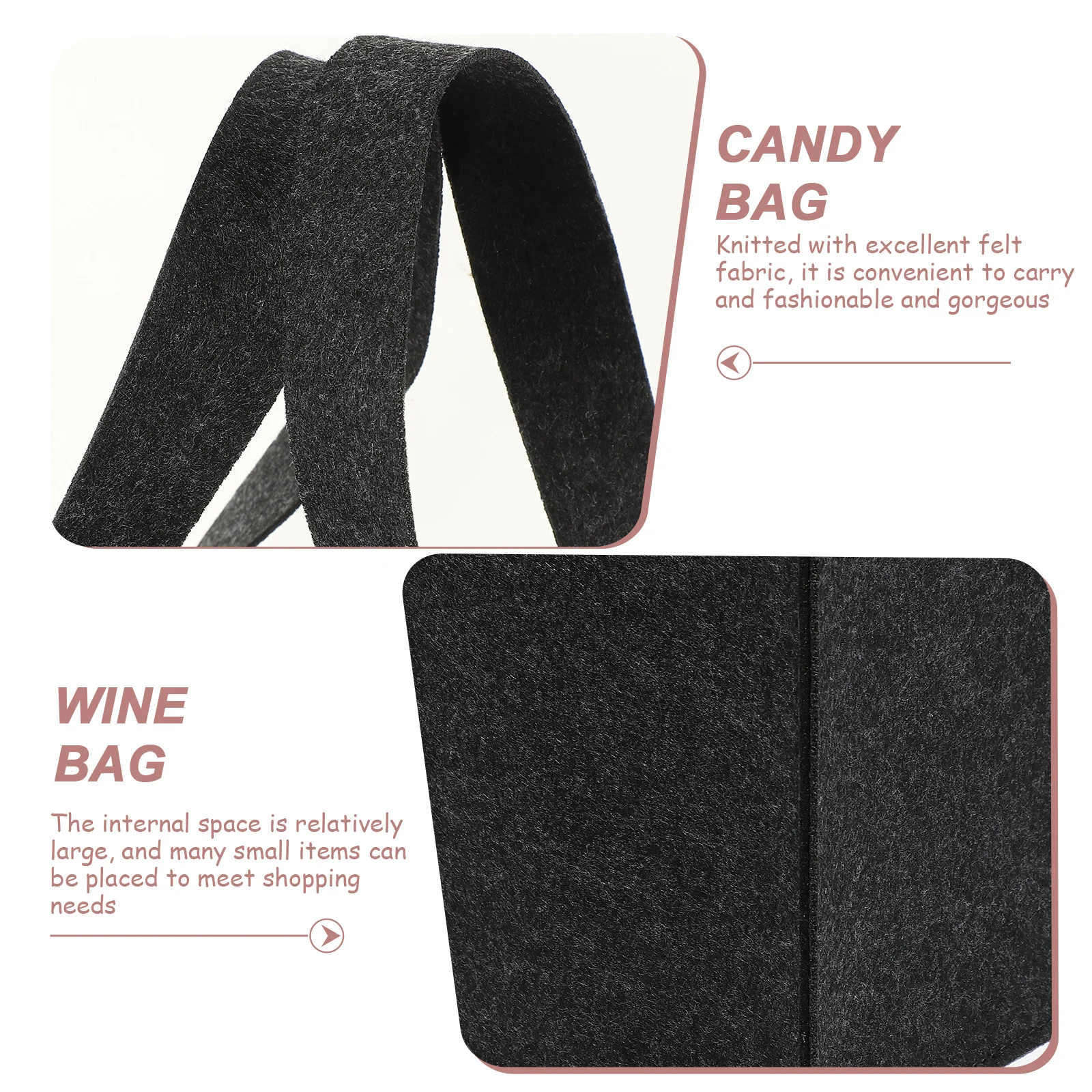 1Pcs Felt Wine Bag Elegant Wine Bottle Carrier for Gift Holiday Wedding Party Portable Tote with Dividers Holds 4 Bottles
1Pcs Felt Wine Bag Elegant Wine Bottle Carrier for Gift Holiday Wedding Party Portable Tote with Dividers Holds 4 Bottles
