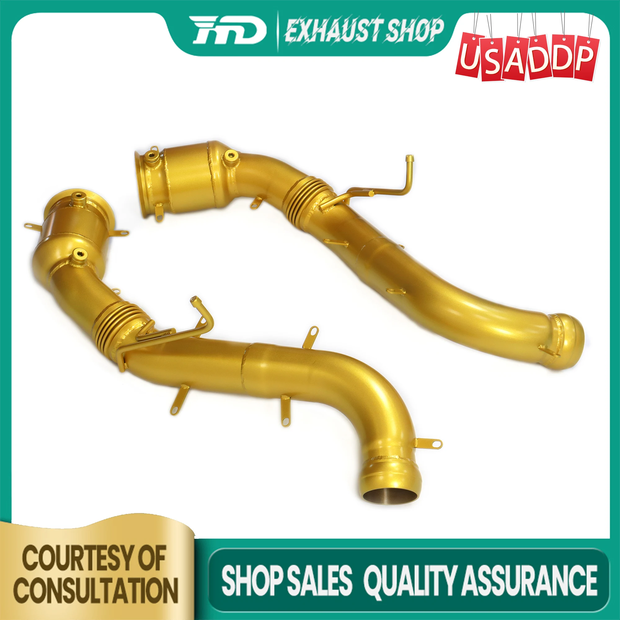 HMD for Mclaren 570S Ceramic Downpipe High quality Exhaust system Replacement installation High precision
HMD for Mclaren 570S Ceramic Downpipe High quality Exhaust system Replacement installation High precision