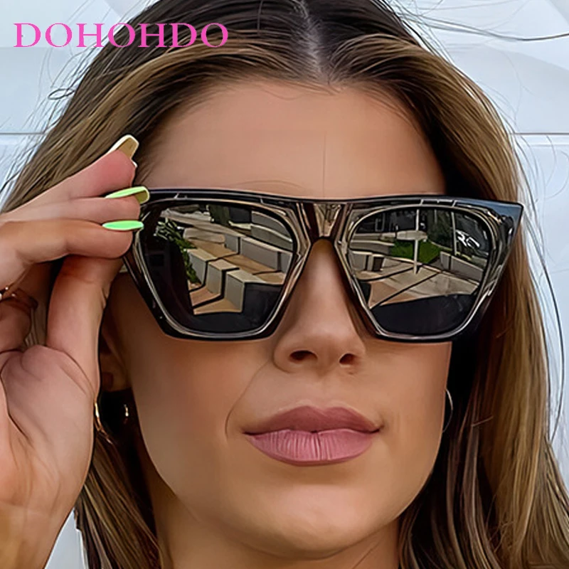 Trendy Vintage Cat Eye Sunglasses Women Classic Big Frame Men Sunglass Female Brand Designer Driving Travel Shades Ladies UV400
Trendy Vintage Cat Eye Sunglasses Women Classic Big Frame Men Sunglass Female Brand Designer Driving Travel Shades Ladies UV400