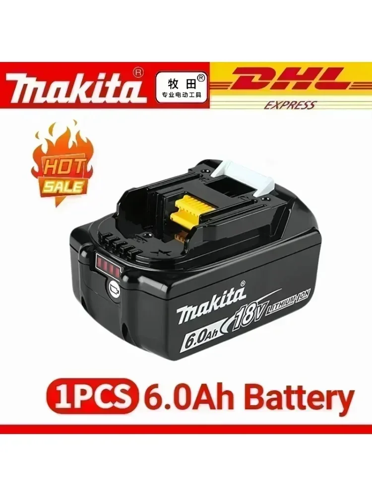 NEW original Makita 18V 6.0Ah Rechargeable Battery ,For Makita BL1830 BL1830B BL1840 BL1840B BL1850 BL1850B Power Tools Battery
NEW original Makita 18V 6.0Ah Rechargeable Battery ,For Makita BL1830 BL1830B BL1840 BL1840B BL1850 BL1850B Power Tools Battery