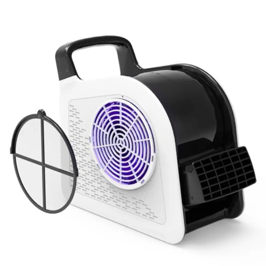 High Velocity Blower Floor Fan, 355 CFM Air Mover Fan for Job Site and Home, Floor Drying Fan for Cooling and Ventilating
High Velocity Blower Floor Fan, 355 CFM Air Mover Fan for Job Site and Home, Floor Drying Fan for Cooling and Ventilating