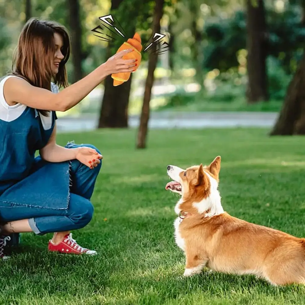 Pet Interactive Supplies Cute Dog Plush Toy Funny Durable Pet Sound Making Toy Creative Resist Scratching Pet Training Toy Puppy
Pet Interactive Supplies Cute Dog Plush Toy Funny Durable Pet Sound Making Toy Creative Resist Scratching Pet Training Toy Puppy