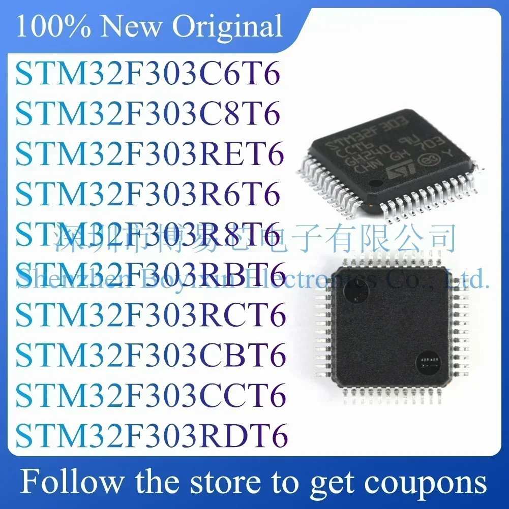STM32F303C6T6 STM32F303C8T6 STM32F303RET6 STM32F303R6T6 STM32F303R8T6 STM32F303RBT6 RCT6 STM32F303CBT6 CCT6 Стандартная версия
STM32F303C6T6 STM32F303C8T6 STM32F303RET6 STM32F303R6T6 STM32F303R8T6 STM32F303RBT6 RCT6 STM32F303CBT6 CCT6 Стандартная версия