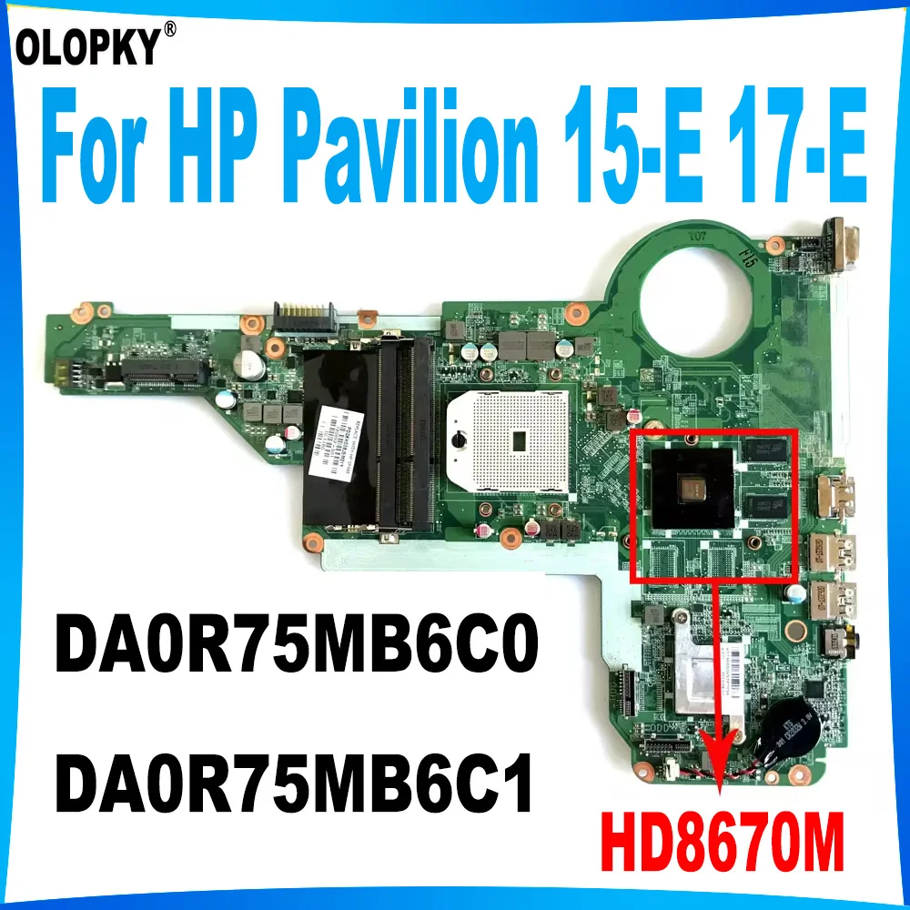Материнская плата DA0R75MB6C0 DA0R75MB6C1 для ноутбука HP Pavilion 15-E 17-E материнская плата 720692-001 720692-501 HD8670M 1 ГБ DDR3 полностью протестирована
Материнская плата DA0R75MB6C0 DA0R75MB6C1 для ноутбука HP Pavilion 15-E 17-E материнская плата 720692-001 720692-501 HD8670M 1 ГБ DDR3 полностью протестирована