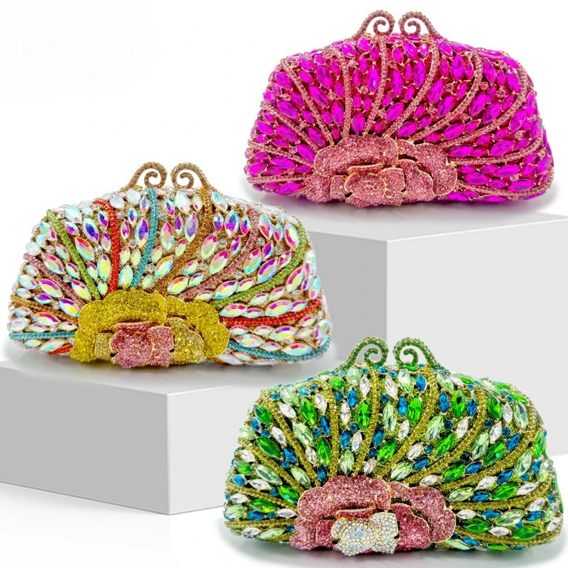 Rhinestone Dinner Bag Crystal Hot Diamond Women's Shoulder Evening Bag
Rhinestone Dinner Bag Crystal Hot Diamond Women's Shoulder Evening Bag