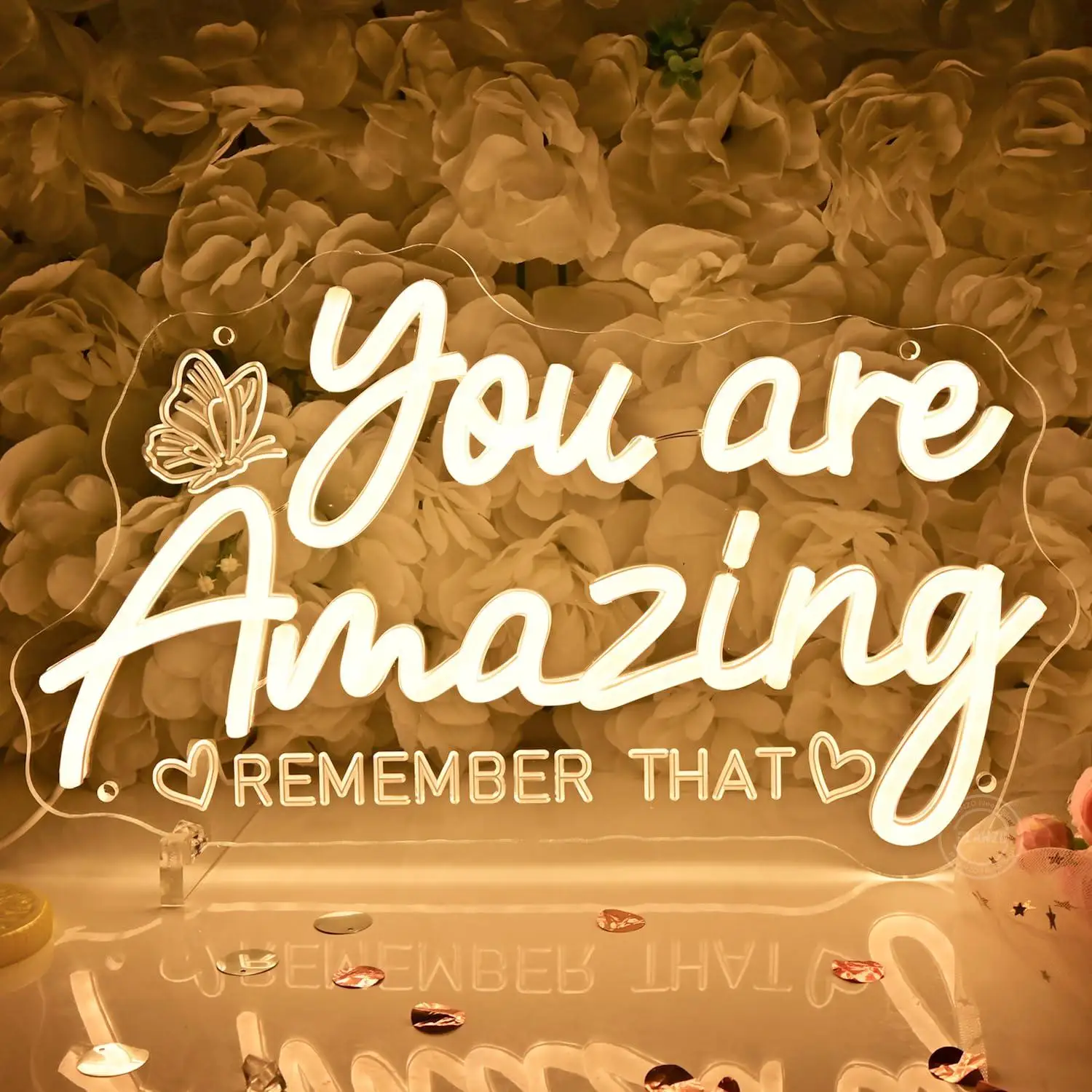 You Are Amazing Neon Sign Dimmable LED Light for Bedroom Girl Room Office Nursery Wall Decor Inspirational Quote Art Sign Gifts
You Are Amazing Neon Sign Dimmable LED Light for Bedroom Girl Room Office Nursery Wall Decor Inspirational Quote Art Sign Gifts