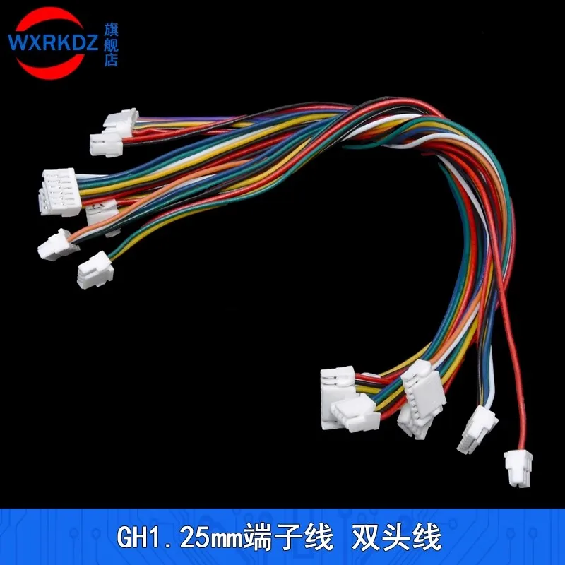 5Pcs GH1.25 2P/3P/4P/5P/6 Pin GH Series 1.25 Connector With Wire 150MM 1007 28 AWG 1.25MM
5Pcs GH1.25 2P/3P/4P/5P/6 Pin GH Series 1.25 Connector With Wire 150MM 1007 28 AWG 1.25MM