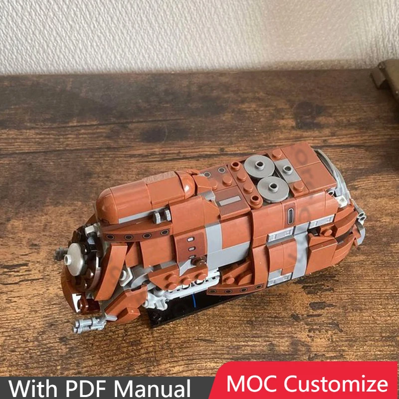 Набор для сборки танка-транспортера Star Battle Midi-Scale (385 деталей), модульный конструктор MOC, креативный дизайн, игрушка для мальчиков, подарок на день рождения
Набор для сборки танка-транспортера Star Battle Midi-Scale (385 деталей), модульный конструктор MOC, креативный дизайн, игрушка для мальчиков, подарок на день рождения