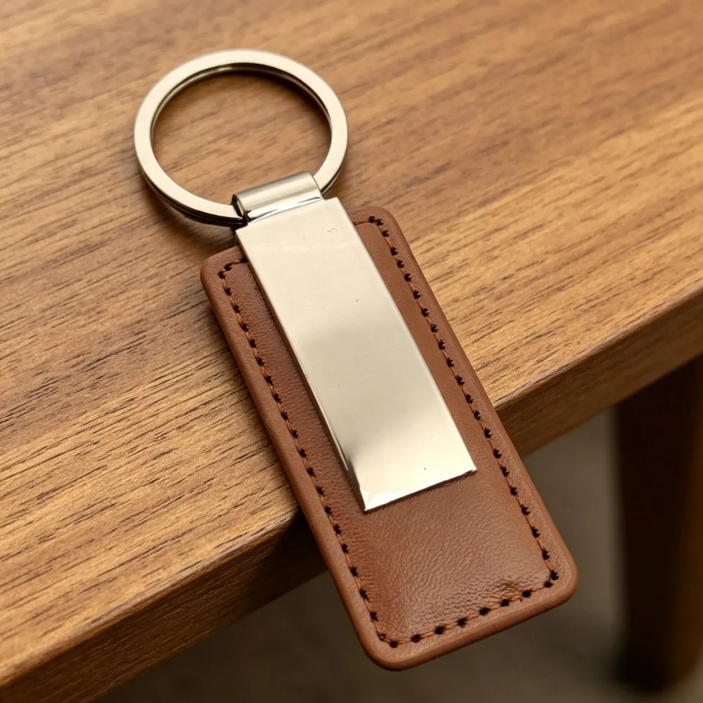 Simple Leisure Leather Keychain Rectangular Oval Shape Metal Men Design Gift Keyring Car Buckle Color Exquisite Multi Accessory
Simple Leisure Leather Keychain Rectangular Oval Shape Metal Men Design Gift Keyring Car Buckle Color Exquisite Multi Accessory