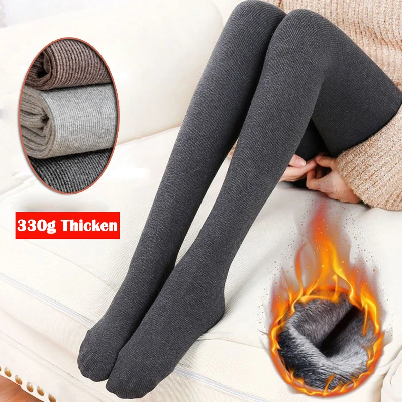 Winter Thicken Thermal Leggings 130g/330g Fleece Warm Women's Stockings High Waist Elastic Slim Sexy Legging Pantyhose 2024
Winter Thicken Thermal Leggings 130g/330g Fleece Warm Women's Stockings High Waist Elastic Slim Sexy Legging Pantyhose 2024