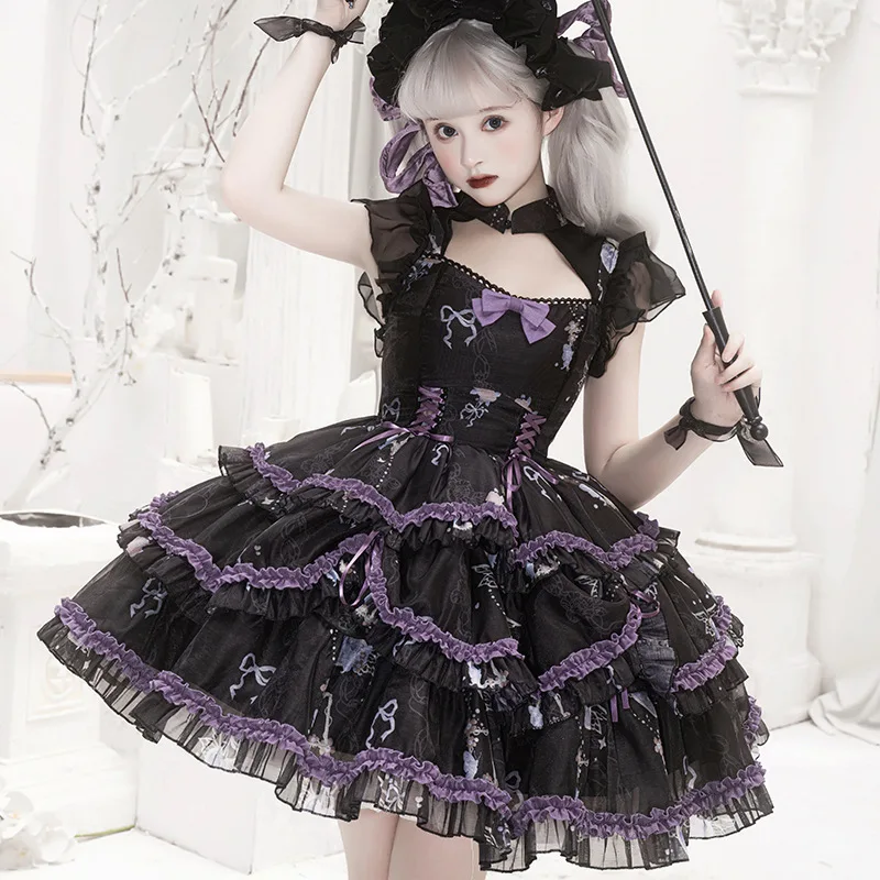 Original design jsk lolita Princess dress Gothic classic dark sweet cute LOLita dress
Original design jsk lolita Princess dress Gothic classic dark sweet cute LOLita dress