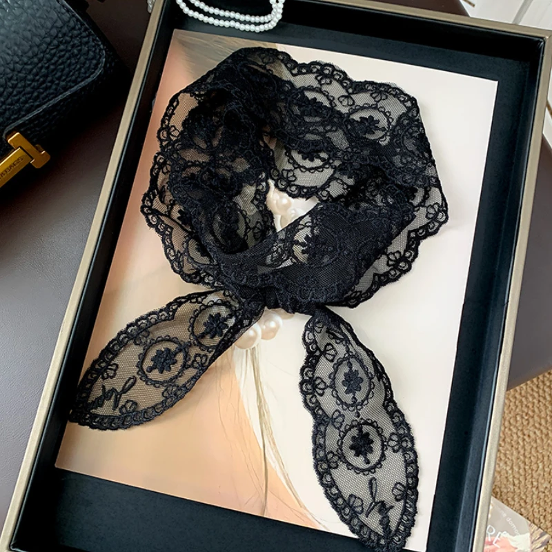 Long Narrow Scarf Vintage Y2k Solid Lace Silk Thin Belt Multi Decor Daily Party Spice Girls Women All Season Hair Ribbon
Long Narrow Scarf Vintage Y2k Solid Lace Silk Thin Belt Multi Decor Daily Party Spice Girls Women All Season Hair Ribbon
