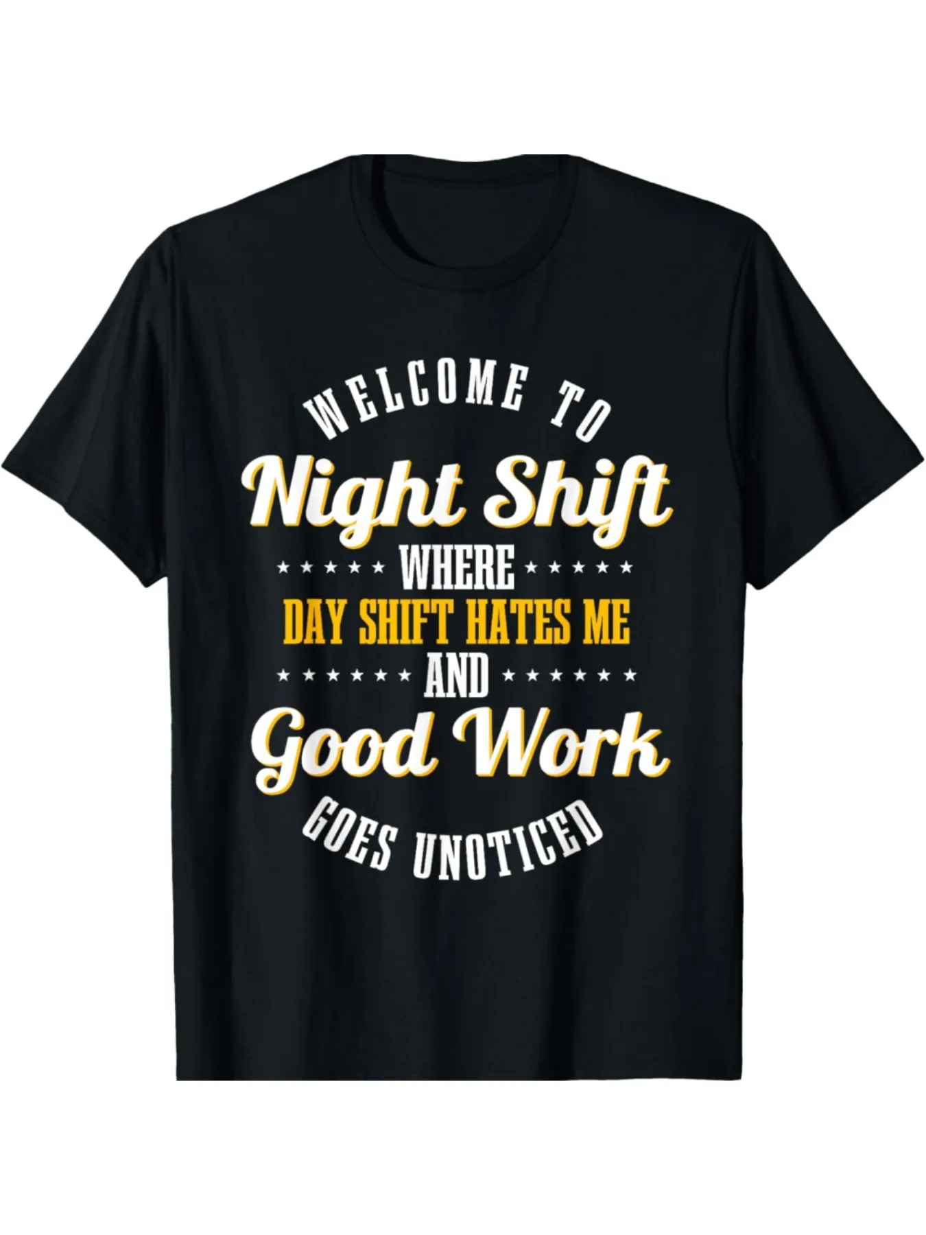 Футболка Night Shift Professional Workers — 100% хлопок, повседневная спортивная, с геометрическим принтом, можно стирать в машине, идеально подходит для повседневного ношения
Футболка Night Shift Professional Workers — 100% хлопок, повседневная спортивная, с геометрическим принтом, можно стирать в машине, идеально подходит для повседневного ношения