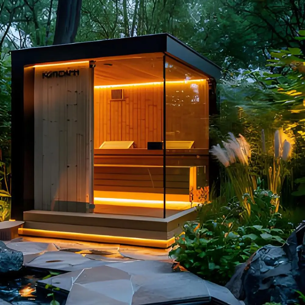 Outdoor SaunaOutdoor Traditional Sauna - Large Square Sauna For 4 People In Dry Steam Outdoor Traditional Sauna
Outdoor SaunaOutdoor Traditional Sauna - Large Square Sauna For 4 People In Dry Steam Outdoor Traditional Sauna