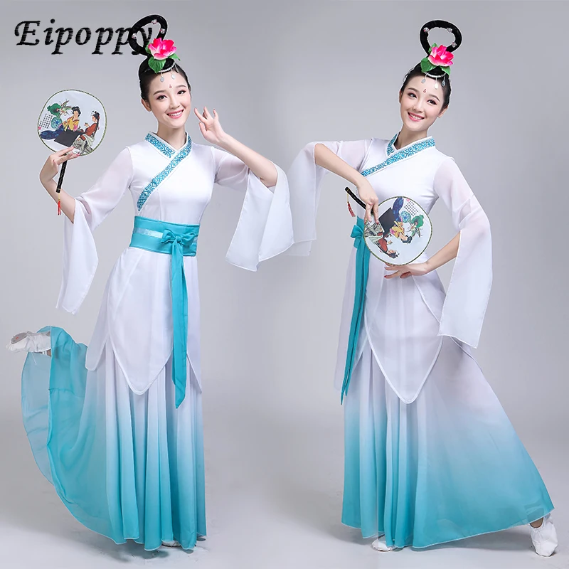 New Classical Dance Costume Female Chinese Style Zhihao Dancing Dress Circular Fan Dancing Dress
New Classical Dance Costume Female Chinese Style Zhihao Dancing Dress Circular Fan Dancing Dress