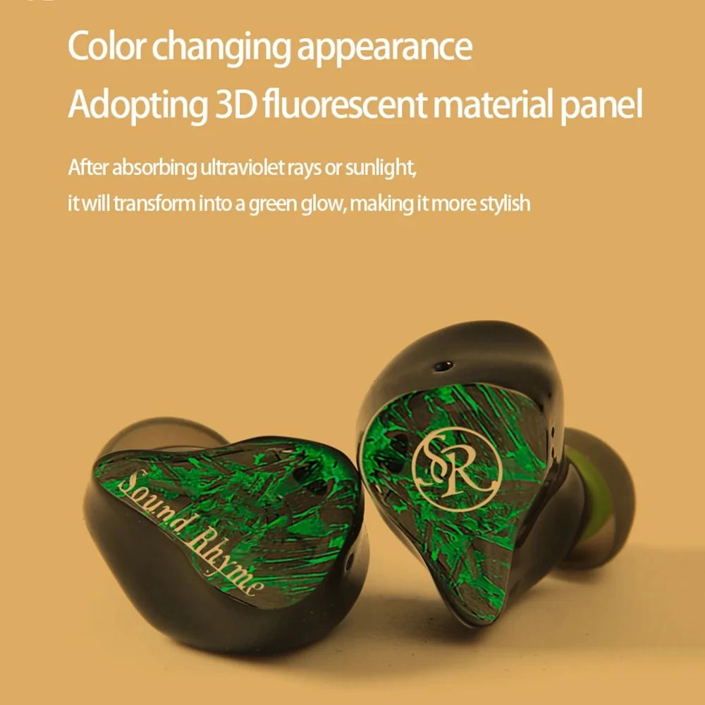 Sound-Rhyme-SR5S HI-FI Earphones 4BA+1 Dynamic Driver Hybrid Upgrade Headset Earbuds Wired In-ear Earphones IEMs
Sound-Rhyme-SR5S HI-FI Earphones 4BA+1 Dynamic Driver Hybrid Upgrade Headset Earbuds Wired In-ear Earphones IEMs