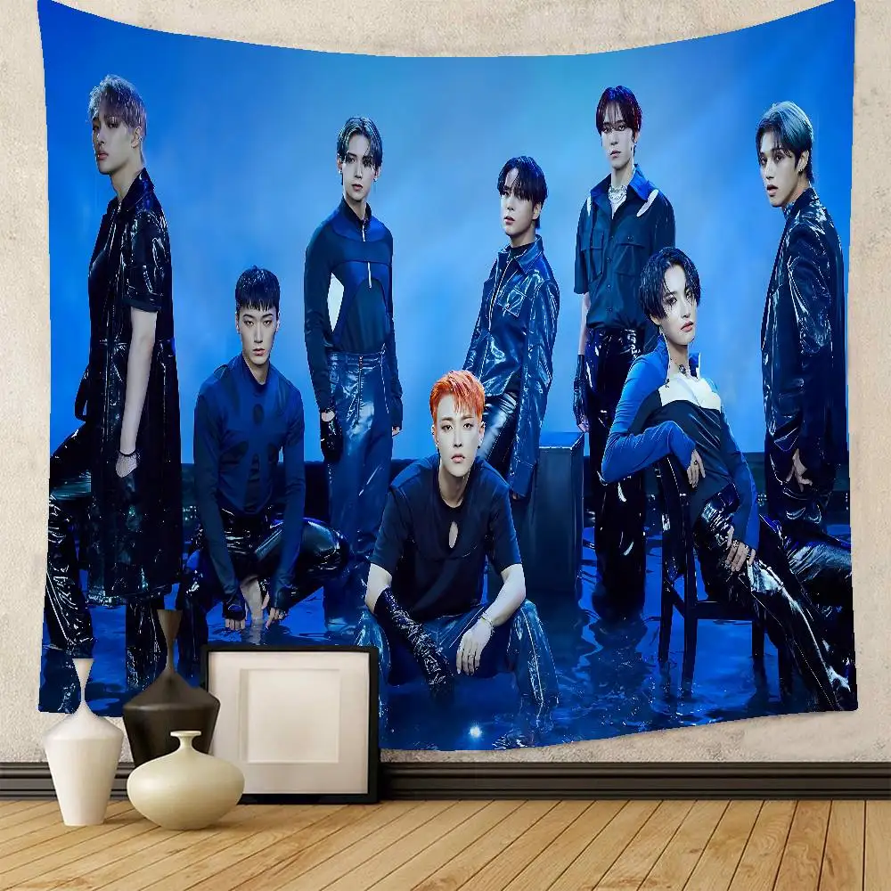 KPOP A-ATEEZs Printed Large Wall Tapestry Art Science Fiction Room Home Decor Decor Blanket
KPOP A-ATEEZs Printed Large Wall Tapestry Art Science Fiction Room Home Decor Decor Blanket