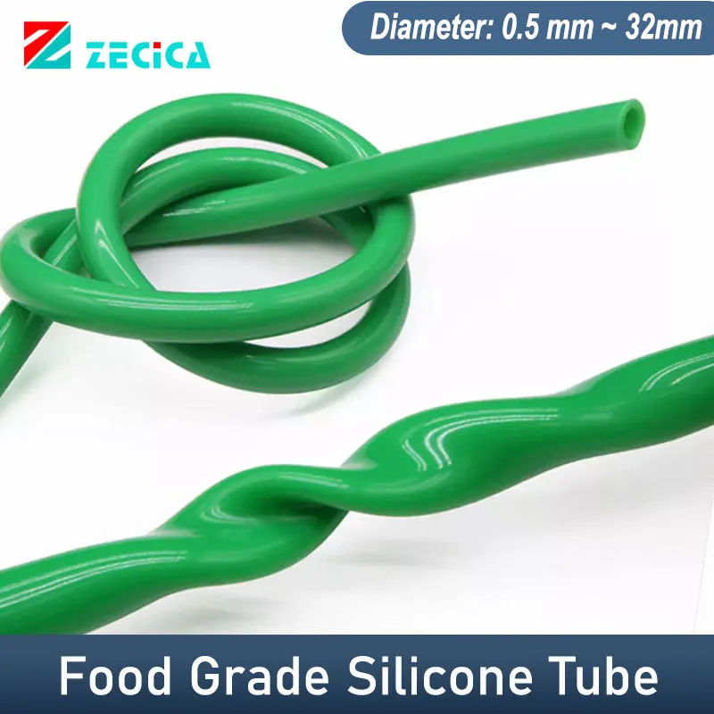 1~10m Green Food Grade Silicone Tube ID 0.5 ~ 32mm Oderless Non-toxic Soft Aquarium Drink Water Pipe Garden Plumbing Hose
1~10m Green Food Grade Silicone Tube ID 0.5 ~ 32mm Oderless Non-toxic Soft Aquarium Drink Water Pipe Garden Plumbing Hose