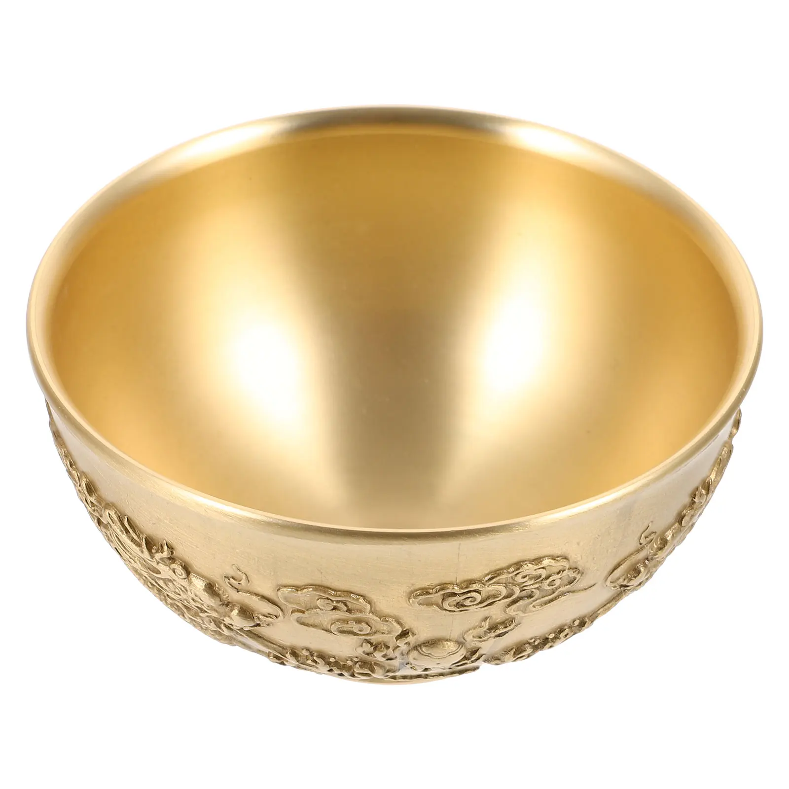 Copper Treasure Basin Copper Bowl Golden Tone Offering Bowl Home Desk Decoration Chinese Style Kitchen Bar Item Spring Festival
Copper Treasure Basin Copper Bowl Golden Tone Offering Bowl Home Desk Decoration Chinese Style Kitchen Bar Item Spring Festival