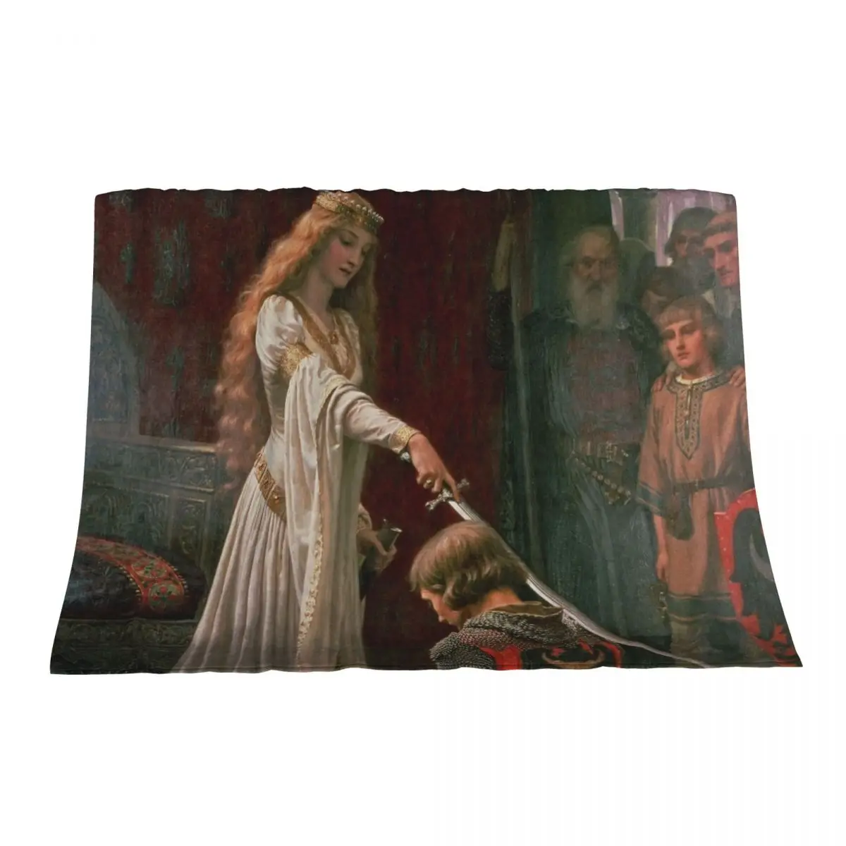 Accolade от Edmund Blair Leighton, средневековый рыцарь, меч и леди, оригинальная картина, HD пледы, декоративные тяжелые одеяла
Accolade от Edmund Blair Leighton, средневековый рыцарь, меч и леди, оригинальная картина, HD пледы, декоративные тяжелые одеяла