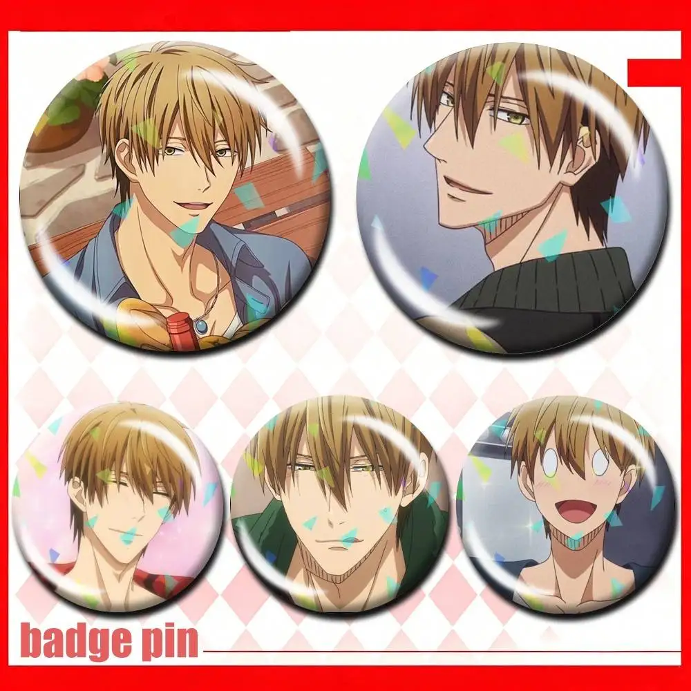 Takato X Junta D-Dakaretai O-Otoko 25 32 44 58 75mm Badges Personalized Round Brooches Pins Accessory Customizable
Takato X Junta D-Dakaretai O-Otoko 25 32 44 58 75mm Badges Personalized Round Brooches Pins Accessory Customizable