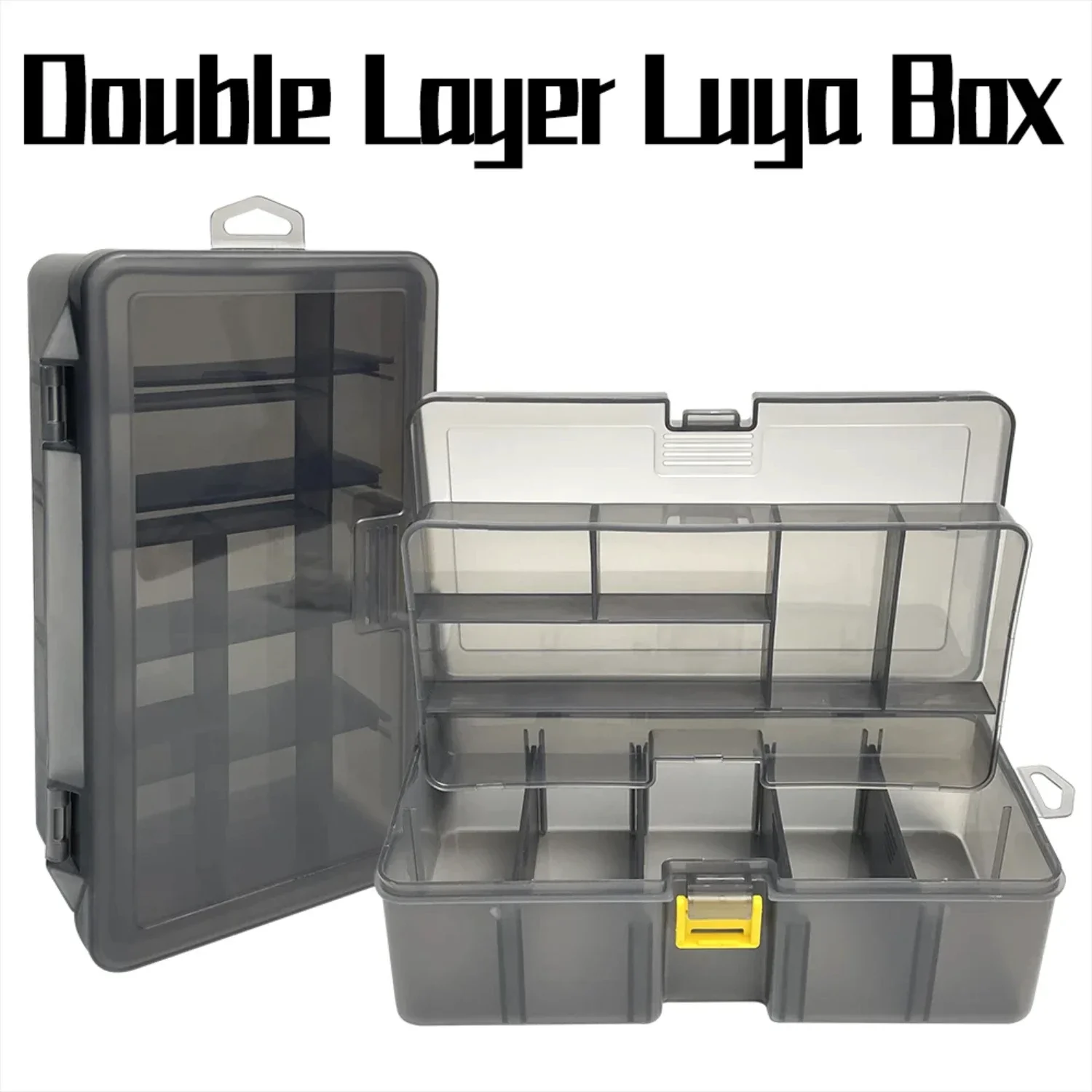 Double layer lua box fake bait soft lure box fishing tackle multifunctional box fishing accessories sea fishing tool box
Double layer lua box fake bait soft lure box fishing tackle multifunctional box fishing accessories sea fishing tool box
