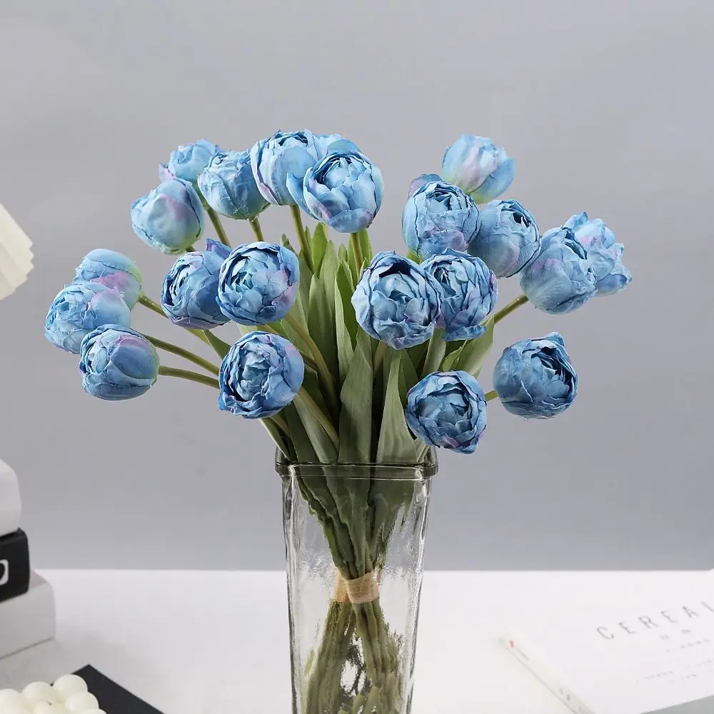 7 Heads Artificial Tulip Branches Real Touch Realistic Silk Tulip Flower Handmade Fake Flowers Outdoor Garden Decor
7 Heads Artificial Tulip Branches Real Touch Realistic Silk Tulip Flower Handmade Fake Flowers Outdoor Garden Decor