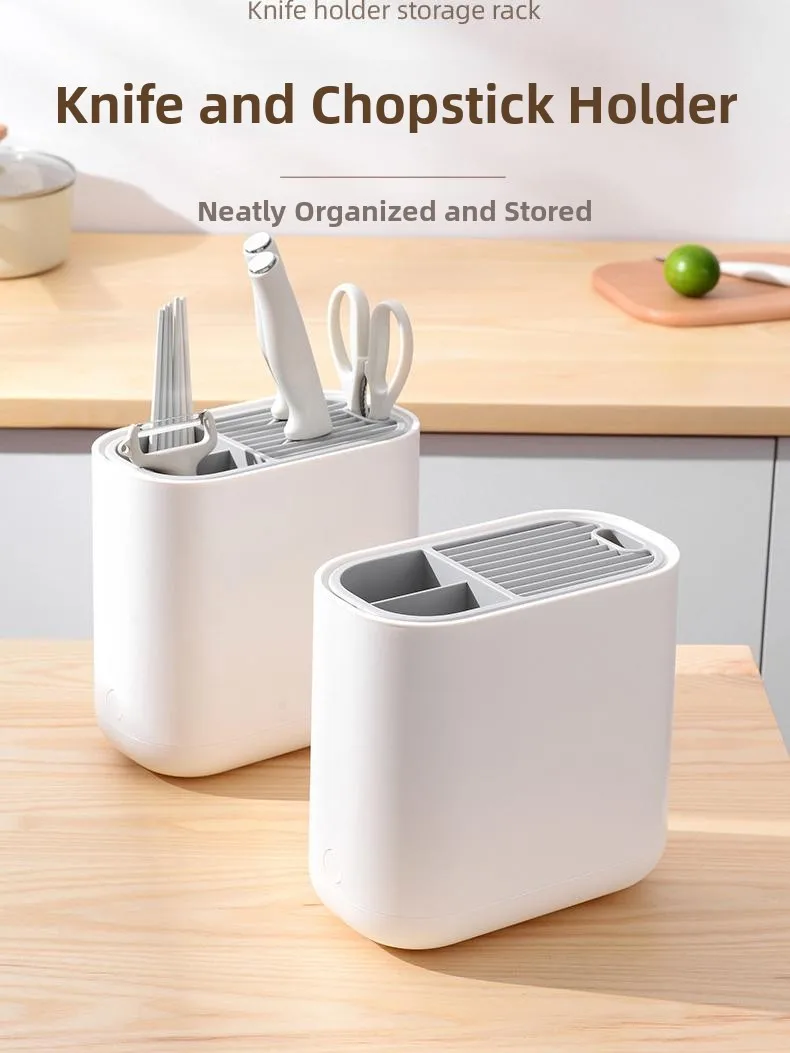 2023 New Multi-Functional Knife Holder Inteated Kitchen Knife Storage Ra Chopsti Cage One-Piece Chopsti Tube Countertop
2023 New Multi-Functional Knife Holder Inteated Kitchen Knife Storage Ra Chopsti Cage One-Piece Chopsti Tube Countertop