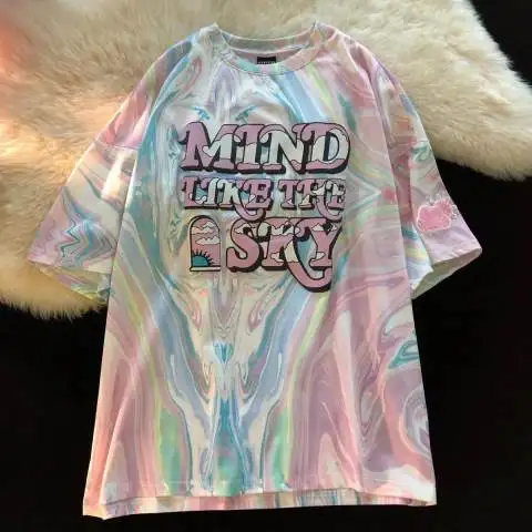 Summer New Hong Kong Sle ort Sve T-irt Women's round Ne 3D Commute Sle Polyester Fiber 00% ort T-irt 
Summer New Hong Kong Sle ort Sve T-irt Women's round Ne 3D Commute Sle Polyester Fiber 00% ort T-irt