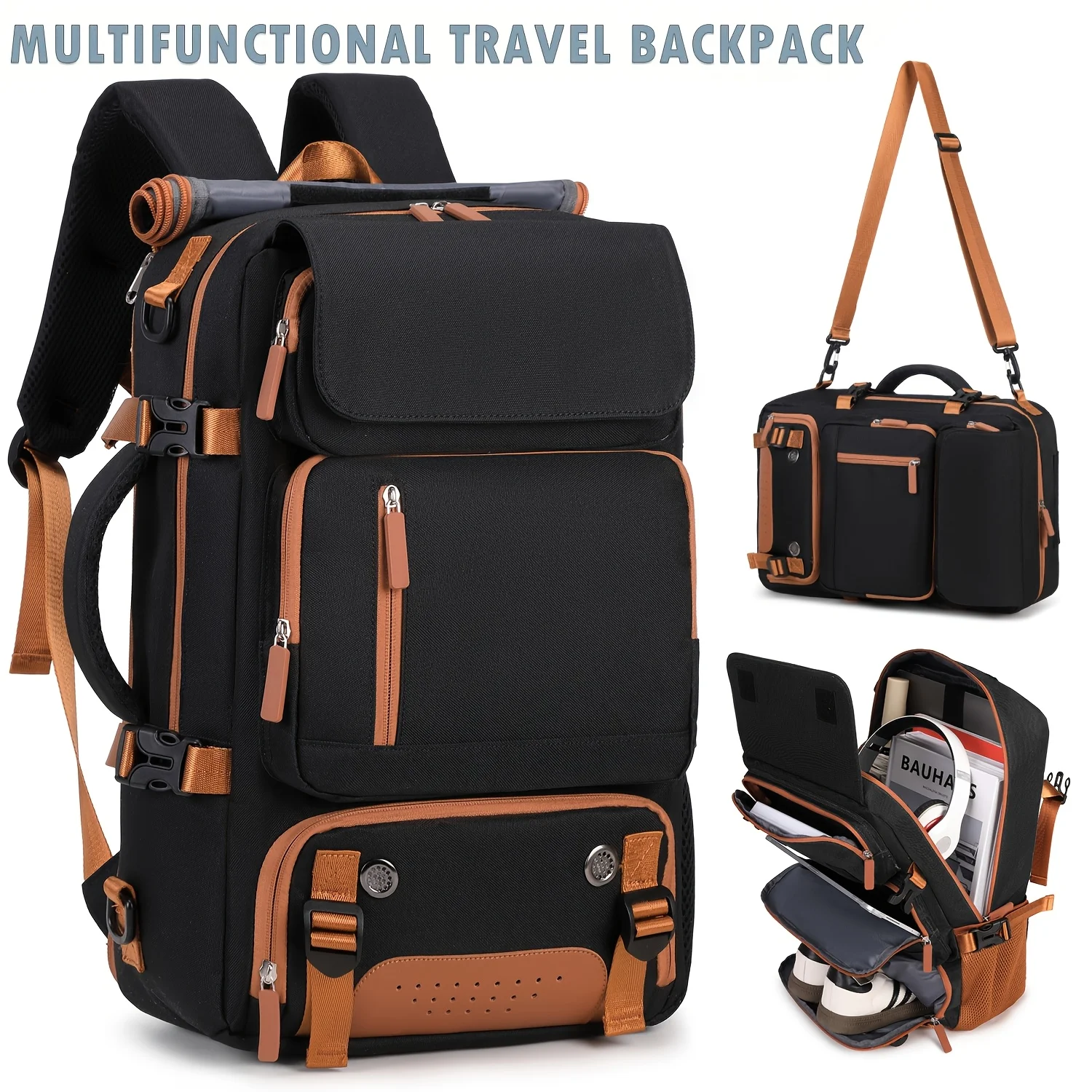 Versatile Large-Capacity Student Backpack for Short Trips, Laptop, Dual Shoulder Straps & Convenient Carry
Versatile Large-Capacity Student Backpack for Short Trips, Laptop, Dual Shoulder Straps & Convenient Carry