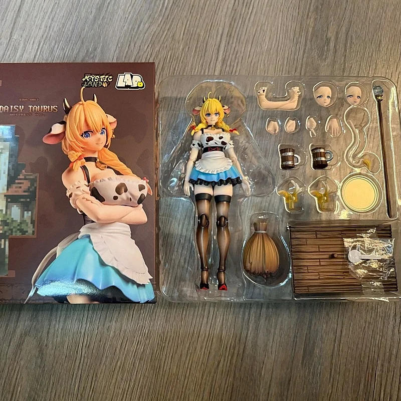 New Authentic Ladotoys Mystic Land Daisy Taurus Waitress Ver. (Beer Girl / Cow Pattern) 1/12 Scale Pre-Painted Articulated
New Authentic Ladotoys Mystic Land Daisy Taurus Waitress Ver. (Beer Girl / Cow Pattern) 1/12 Scale Pre-Painted Articulated