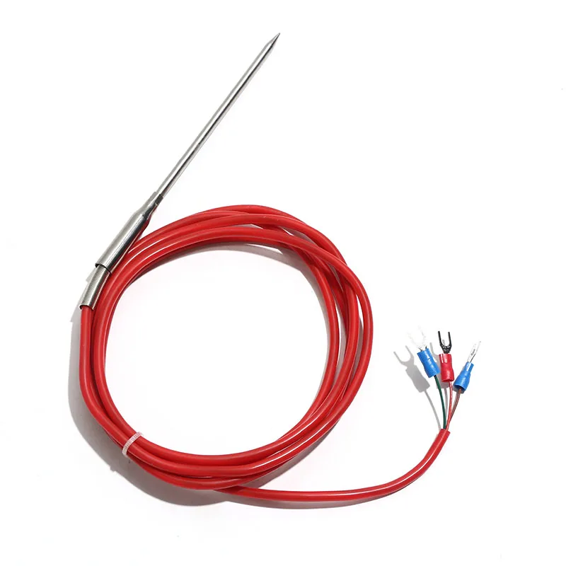 1PC PT100/PT1000 Needle-shaped Thermal Rresistance Food-grade Temperature Sensor Detector Plug-in Platinum Probe 1/2/3M
1PC PT100/PT1000 Needle-shaped Thermal Rresistance Food-grade Temperature Sensor Detector Plug-in Platinum Probe 1/2/3M
