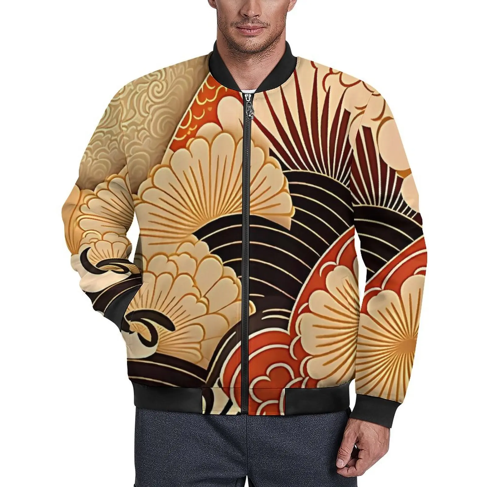 Vintage Japanese Art Jackets Kimono Zip Up Autumn Coats Mens Cool Casual Jacket Design Loose Big Size Windbreakers Gift Idea
Vintage Japanese Art Jackets Kimono Zip Up Autumn Coats Mens Cool Casual Jacket Design Loose Big Size Windbreakers Gift Idea