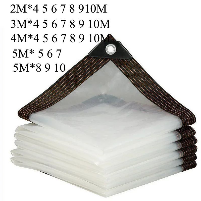 Transparent Tarpaulin 2*3 4 5 6 7 8 9 10 3m 4m 5m Customized Waterproof Transparent Tarp Clear Plant Cover Garden Camping Tent
Transparent Tarpaulin 2*3 4 5 6 7 8 9 10 3m 4m 5m Customized Waterproof Transparent Tarp Clear Plant Cover Garden Camping Tent