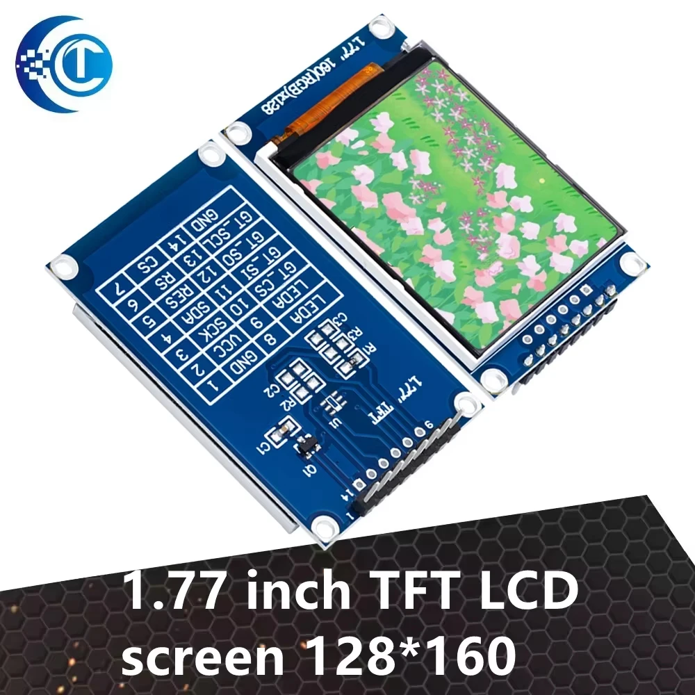 1 шт. 1,77-дюймовый TFT ЖК-экран 128*160 1,77 TFTSPI модуль цветного TFT-экрана модуль последовательного порта
1 шт. 1,77-дюймовый TFT ЖК-экран 128*160 1,77 TFTSPI модуль цветного TFT-экрана модуль последовательного порта