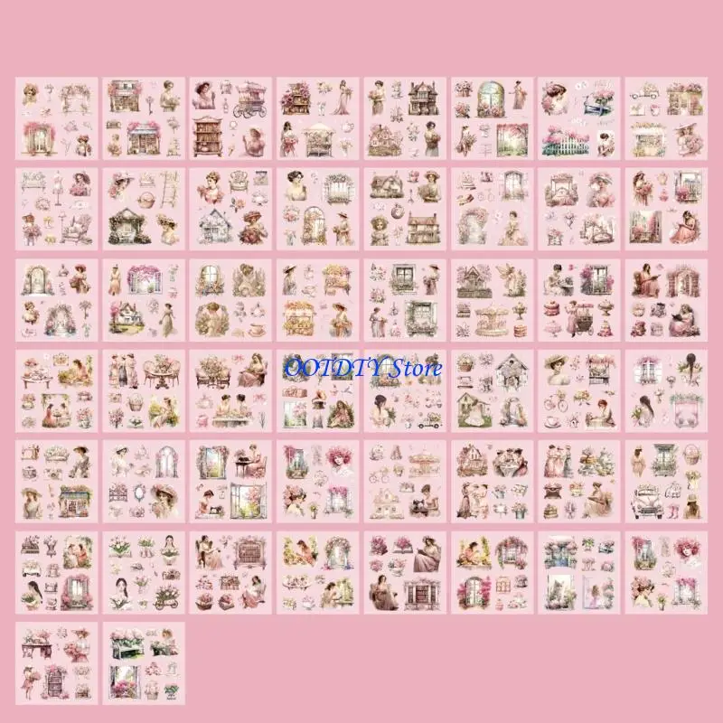367A 50 Sheets Decorative Journaling Sticker For Scrapbooking Notebooks Journal Craft
367A 50 Sheets Decorative Journaling Sticker For Scrapbooking Notebooks Journal Craft