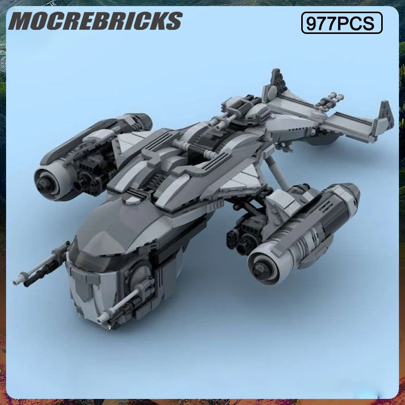Star Movie Series Building Blocks Airship Porax GP-49 Gunship Spacecraft MOC Assembling bricks DIY Children's Toys Gifts
Star Movie Series Building Blocks Airship Porax GP-49 Gunship Spacecraft MOC Assembling bricks DIY Children's Toys Gifts