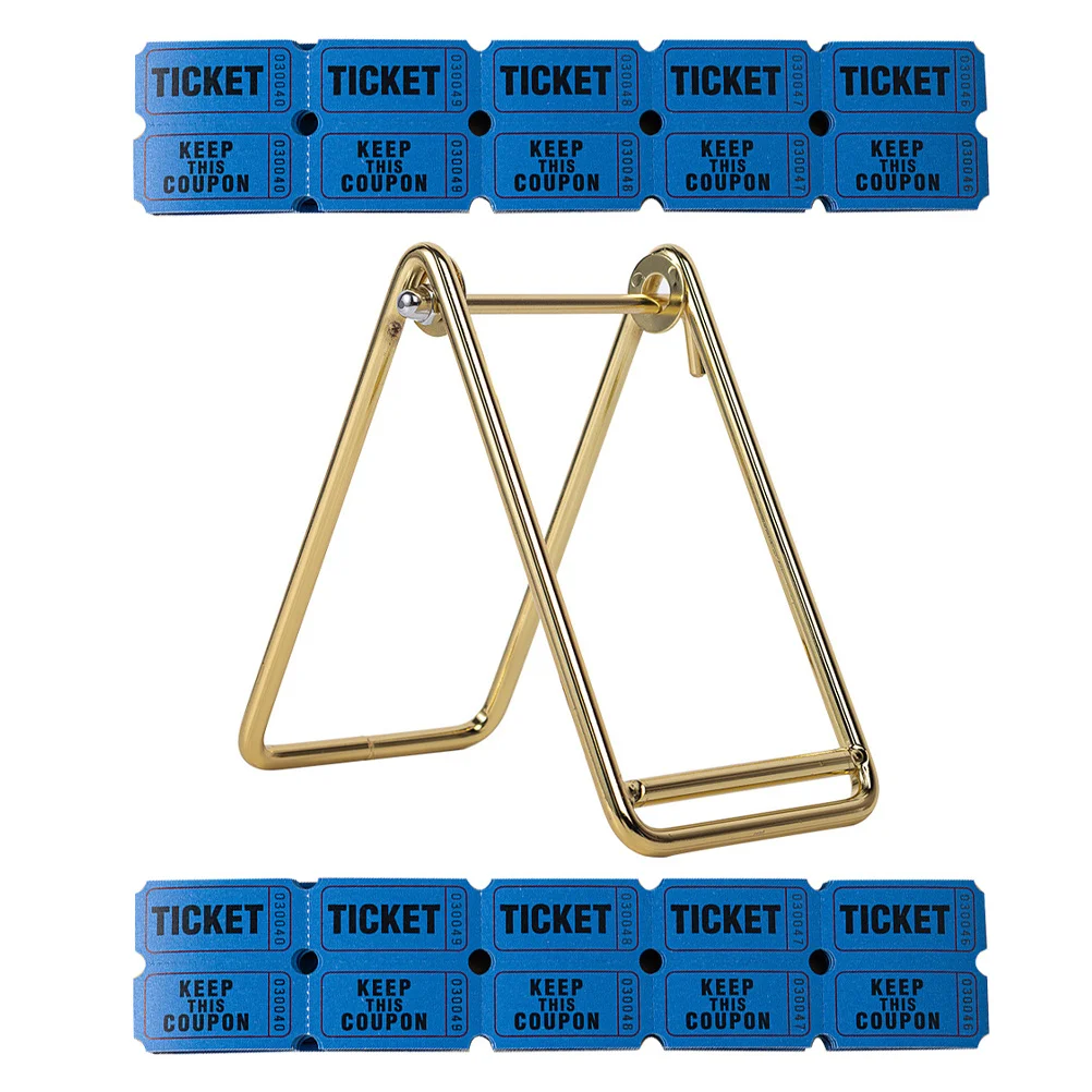 1000Pcs Raffle Ticket Set Gold Stand Dispenser for Carnival Fundraiser Auction Event DIY Name Entry Blank Colored Tickets Roll
1000Pcs Raffle Ticket Set Gold Stand Dispenser for Carnival Fundraiser Auction Event DIY Name Entry Blank Colored Tickets Roll