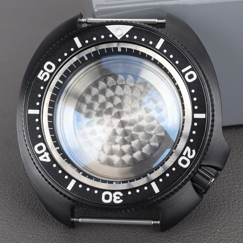 4.1 o'clock 44mm Waterproof Watch Case Flat Aluminum bezel for 6309 6105 Turtle NH35 NH36 34 Movement Accessories Sapphire Glass
4.1 o'clock 44mm Waterproof Watch Case Flat Aluminum bezel for 6309 6105 Turtle NH35 NH36 34 Movement Accessories Sapphire Glass